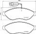 Гальмівні колодки дискові BREMBO P23 143 (фото 1)