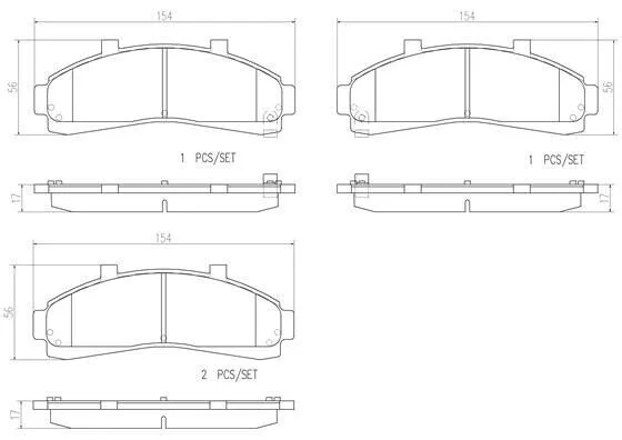 Гальмівні колодки дискові BREMBO P24 041 (фото 1)