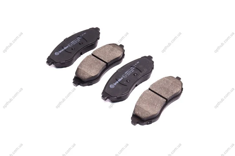Колодка гальм. диск. CHEVROLET AVEO передн. (вир-во) C.I.U BREMBO P 24 048 (фото 1)
