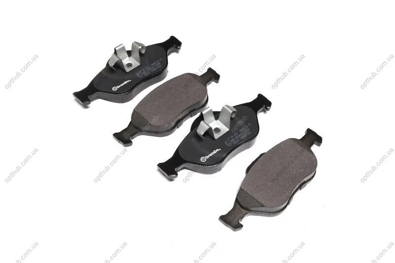Колодка гальм. диск. FORD FIESTA, FUSION, MAZDA 2 передн. (вир-во) C.I.U BREMBO P 24 055 (фото 1)