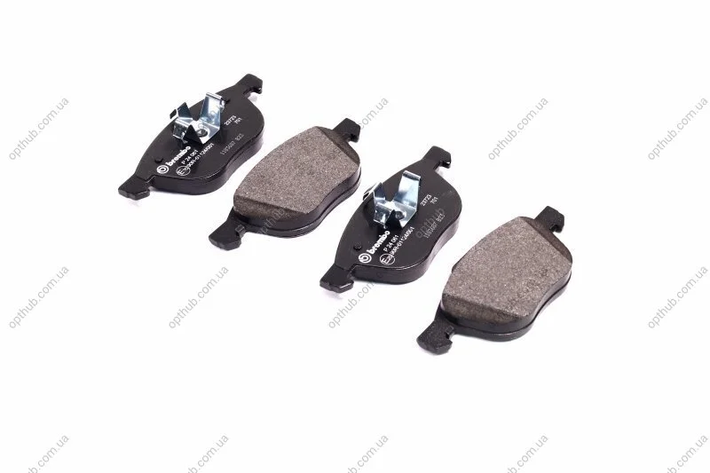 Колодка гальм. диск. FORD FOCUS, MAZDA 3,5, VOLVO C70, S40, передн. (вир-во) C.I.U BREMBO P 24 061 (фото 1)
