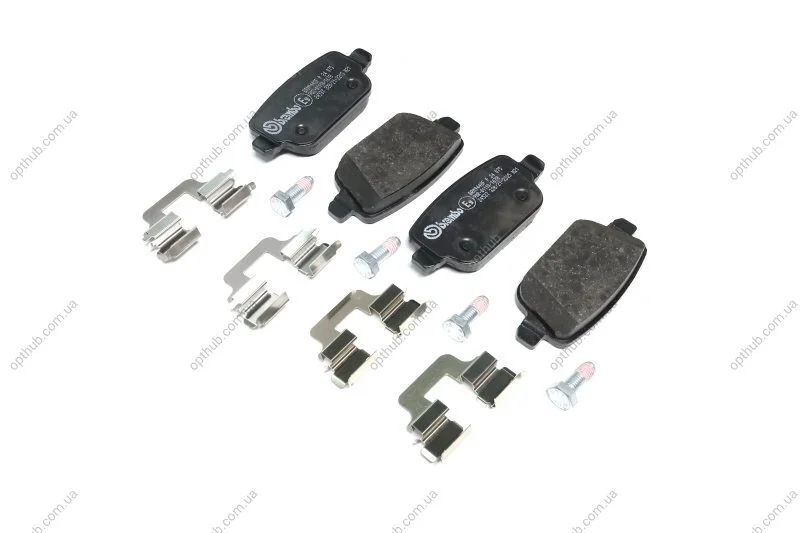 Колодка гальм. диск. FORD KUGA задн. (вир-во) C.I.U BREMBO P 24 075 (фото 1)