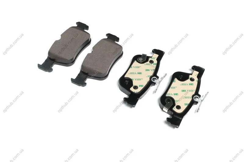 Колодки гальмівні дискові ЗАДН FORD GALAXY 01/15-,MONDEO V 09/12-,S-MAX 01/15- P24201-ua BREMBO P 24 201 (фото 1)