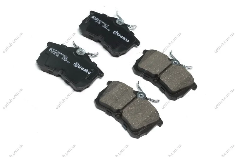 Колодка гальм. диск. HONDA ACCORD задн. (вир-во) C.I.U BREMBO P 28 030 (фото 1)