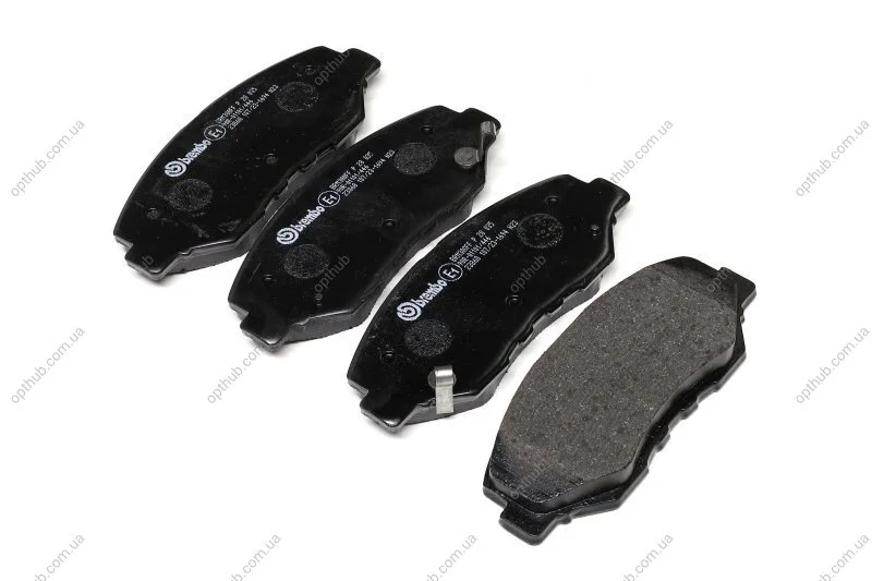 Колодка гальм. диск. HONDA CR-V передн. (вир-во) BREMBO P 28 035 (фото 1)