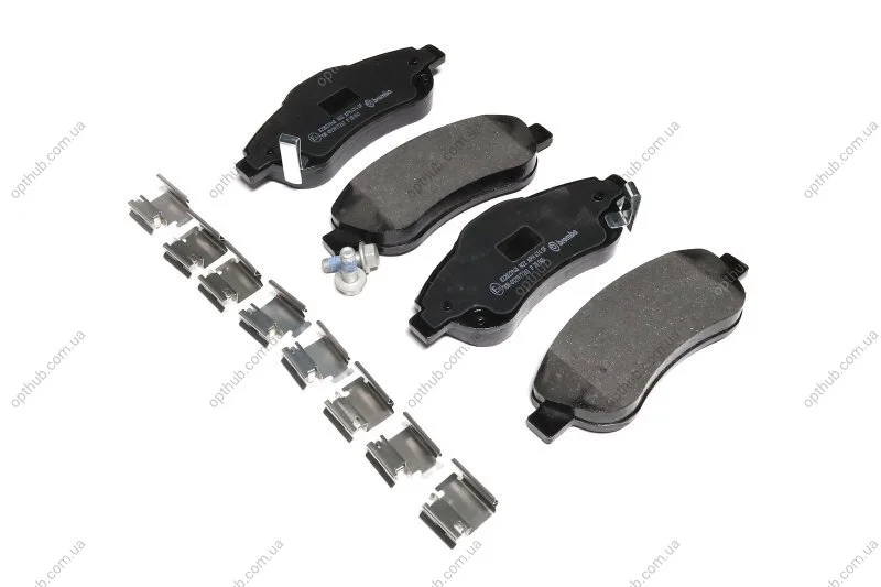 Колодка гальм. диск. HONDA CR-V III передн. (вир-во) C.I.U BREMBO P 28 045 (фото 1)