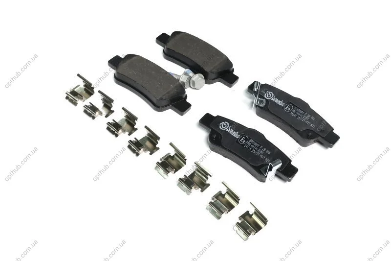 Колодка гальм. диск. HONDA CR-V задн. (вир-во) C.I.U BREMBO P 28 046 (фото 1)