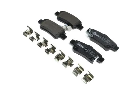 Колодка гальм. диск. HONDA CR-V задн. (вир-во) C.I.U BREMBO P 28 046