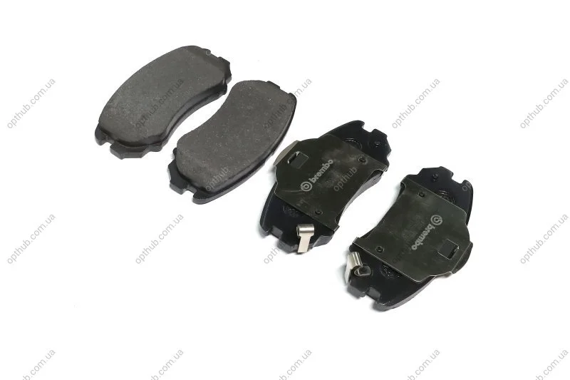 Колодка гальм. диск. HYUNDAI SONATA, TUCSON, KIA SOUL передн. (вир-во) C.I.U BREMBO P 30 018 (фото 1)