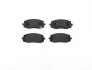 Колодки гальмівні дискові ПЕРЕДН HYUNDAI I10 1.1CRDI 12V 08.03-/ KIA PICANTO 1.0I 12V 09.11- P30032 BREMBO P30 032 (фото 2)