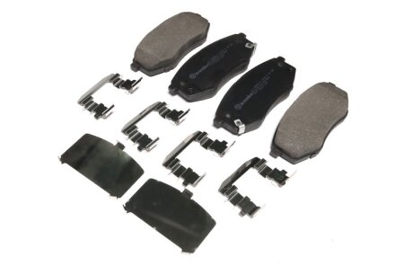 Колодка гальм. диск. HYUNDAI IX 20 1.4, 1.4 CRDI, 1.6, 1.6 CRDI 11/10 - передн. C.I.U BREMBO P 30 055