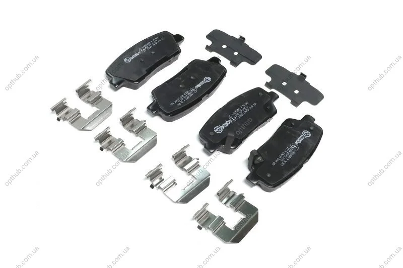 Колодка гальм. диск. HYUNDAI SANTA FE задн. (вир-во) C.I.U BREMBO P 30 063 (фото 1)