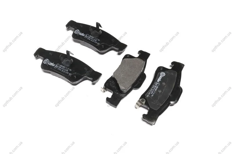 Колодка гальм. диск. JEEP GRAND CHEROKEE IV 3.6 V6 5.7 V8 2010 - задн. (вир-во) C.I.U BREMBO P 37 016 (фото 1)