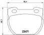 Колодки гальмівні дискові ЗАДН LANDROVER DEFENDER 2.5 98- P44006 BREMBO P44 006 (фото 1)