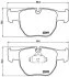 Колодки гальмівні дискові ПЕРЕДН LAND ROVER RANGE ROVER III 2002 - 2012 P44012 BREMBO P44 012 (фото 1)