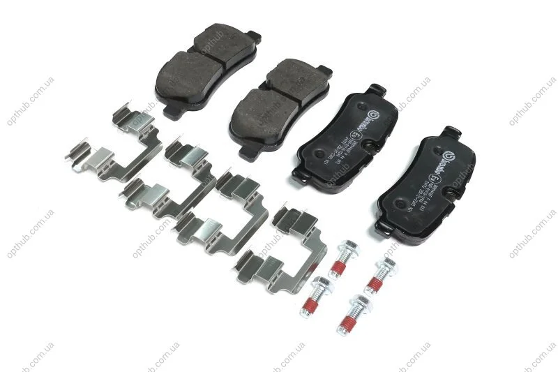Колодка гальм. диск. LAND ROVER задн. (вир-во) C.I.U BREMBO P 44 013 (фото 1)