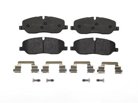 Колодки гальмівні дискові ПЕРЕДН LANDROVER DISCOVERY III-IV 2.7TD 4.4 04-,RANGE ROVER III 3.0TD 4.4 02- P44014-ua BREMBO P44 014