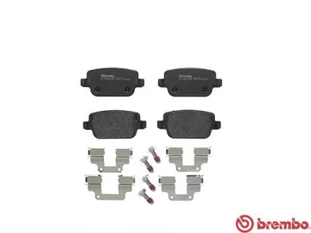 Колодки гальмівні дискові ЗАДН LAND ROVER FREELANDER 2 06-14 (2.2DIESEL) P44017 BREMBO P44 017