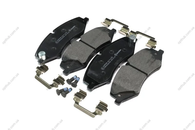Колодки гальмівні дискові ПЕРЕДН LAND ROVER DISCOVERY MK IV 3.0,3.0TD, 5.0 09/09-,RANGERROVER 3.0TD,5.0 P44022 BREMBO P 44 022 (фото 1)