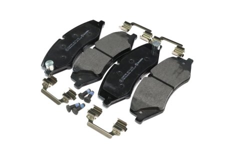 Колодки гальмівні дискові ПЕРЕДН LAND ROVER DISCOVERY MK IV 3.0,3.0TD, 5.0 09/09-,RANGERROVER 3.0TD,5.0 BREMBO P 44 022