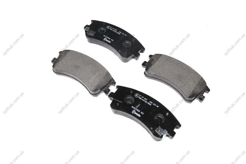 Колодка гальм. диск. MAZDA 6 (GG, GY) передн. (вир-во) C.I.U BREMBO P 49 032 (фото 1)