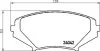 Колодки гальмівні дискові ПЕРЕДН MAZDA RX-8 03-08 P49034-ua BREMBO P49 034 (фото 1)