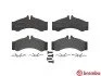 Тормозные колодки дисковые BREMBO P50 028 (фото 2)