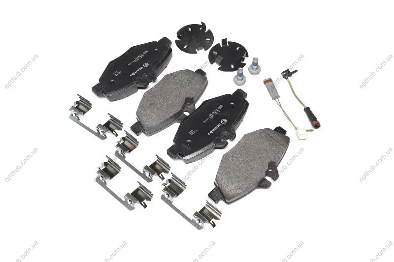 Колодка гальм. диск. MB E-CLASS (W211), E-CLASS KOMBI (S211) передн. (вир-во) C.I.U BREMBO P 50 049 (фото 1)