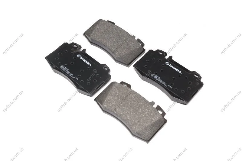 Колодка торм. диск. MB C-CLASS (W203) передн. (пр-во) C.I.U BREMBO P 50 053 (фото 1)