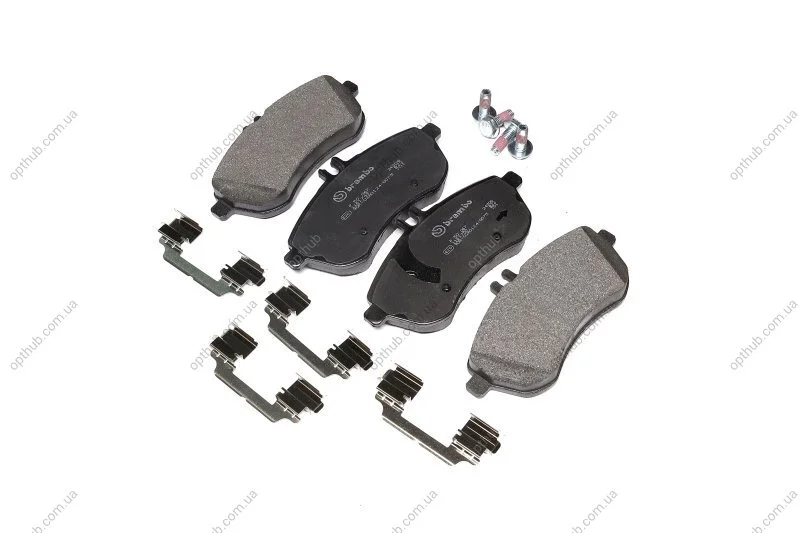 Колодка гальм. диск. MB C-CLASS передн. (вир-во) C.I.U BREMBO P 50 067 (фото 1)