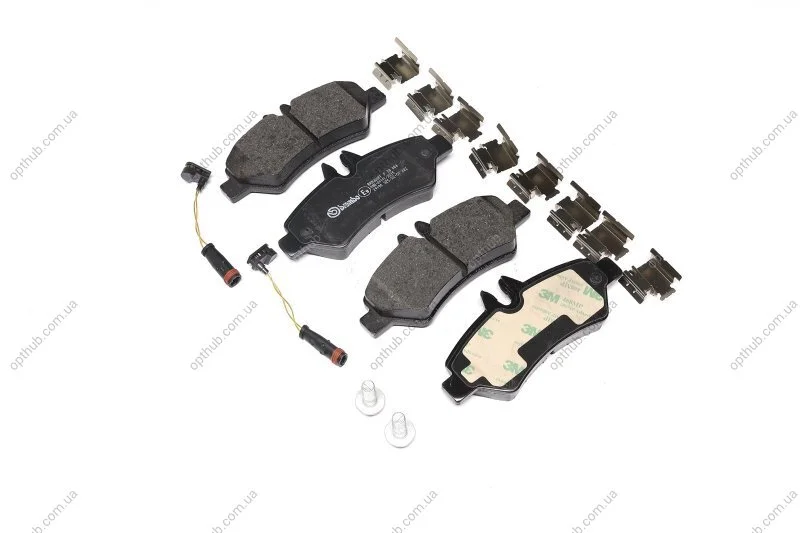 Колодка гальм. диск. MB SPRINTER задн. (вир-во) C.I.U BREMBO P 50 084 (фото 1)