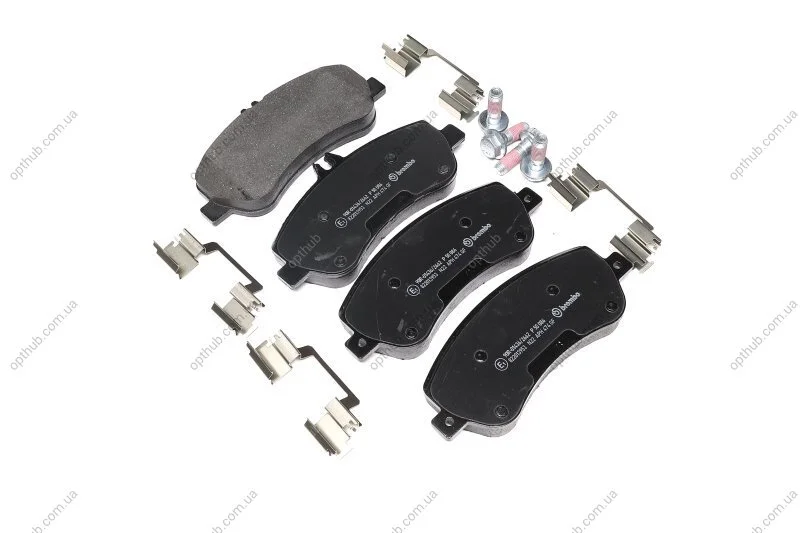 Колодка гальм. диск. MB GLK-CLASS(X204) 220-350 08 - передн. (вир-во) C.I.U BREMBO P 50 086 (фото 1)