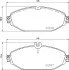 Гальмівні колодки дискові BREMBO P50 124 (фото 1)