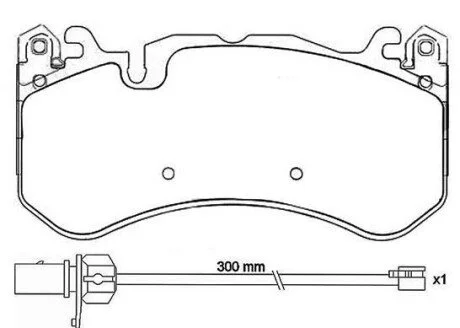 Гальмівні колодки дискові BREMBO P50 127