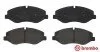 Тормозные колодки дисковые BREMBO P50 129 (фото 2)