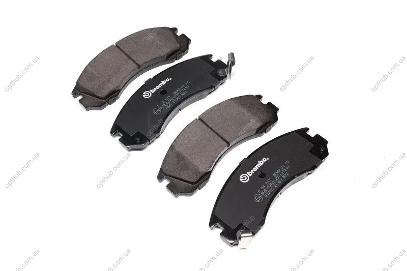 Колодка гальм. диск. MITSUBISHI GALANT IV (E3_A) передн. (вир-во) C.I.U BREMBO P 54 017 (фото 1)