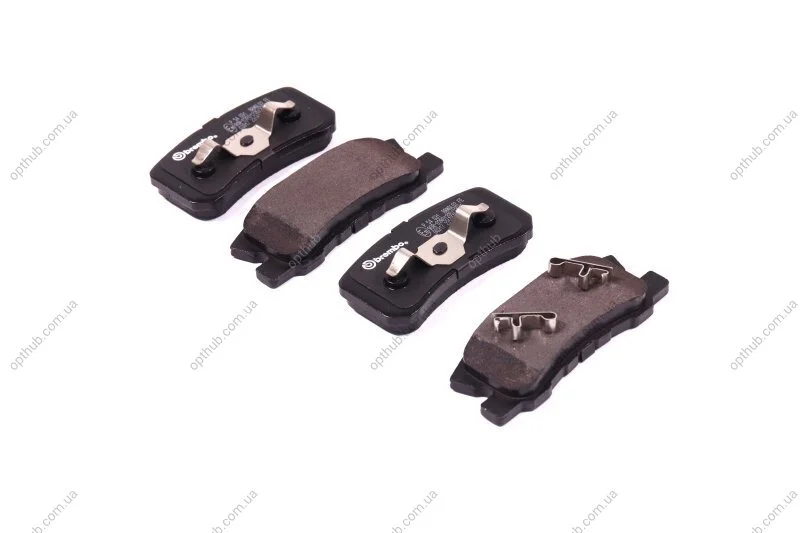 Колодка гальм. диск. MITSUBISHI GRANDIS, PAJERO II (V2_W, V4_W) задн. (вир-во) BREMBO P 54 031 (фото 1)