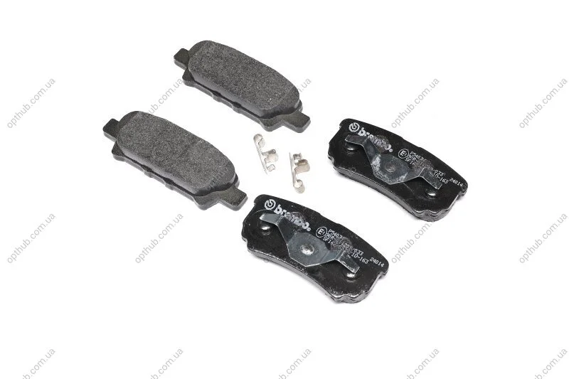 Колодка гальм. диск. MITSUBISHI LANCER задн. (вир-во) C.I.U BREMBO P 54 034 (фото 1)