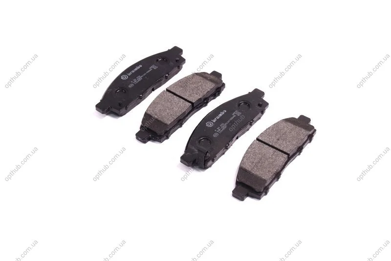 Колодка гальм. диск. MITSUBISHI L200 передн. (вир-во) BREMBO P 54 038 (фото 1)