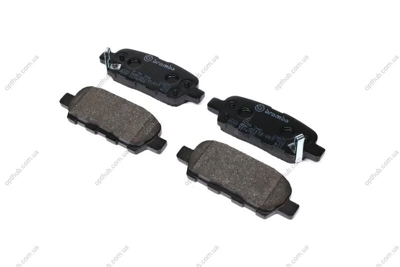 Колодка гальм. диск. INFINITI FX, NISSAN X-TRAIL (T30) задн. (вир-во) C.I.U BREMBO P 56 046 (фото 1)