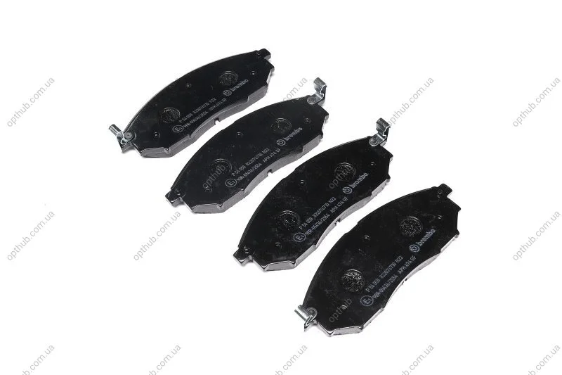 Колодка гальм. диск. NISSAN QASHQAI, RENAULT KOLEOS передн. (вир-во) C.I.U BREMBO P 56 058 (фото 1)