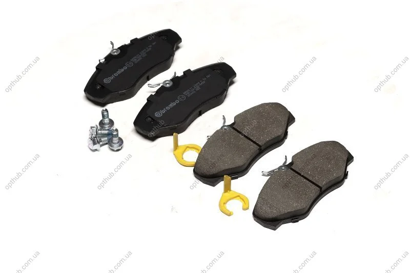 Колодка гальм. диск. OPEL VIVARO 01-, RENAULT TRAFIC 01- передн. (вир-во) C.I.U BREMBO P 56 061 (фото 1)
