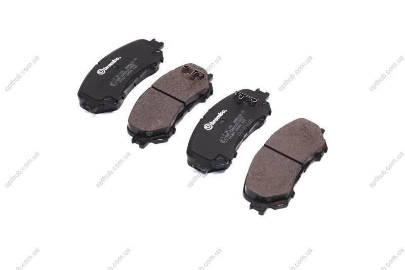 Колодка гальм. диск. NISSAN QASHQAI, RENAULT KADJAR передн. (вир-во) C.I.U BREMBO P 56 100 (фото 1)
