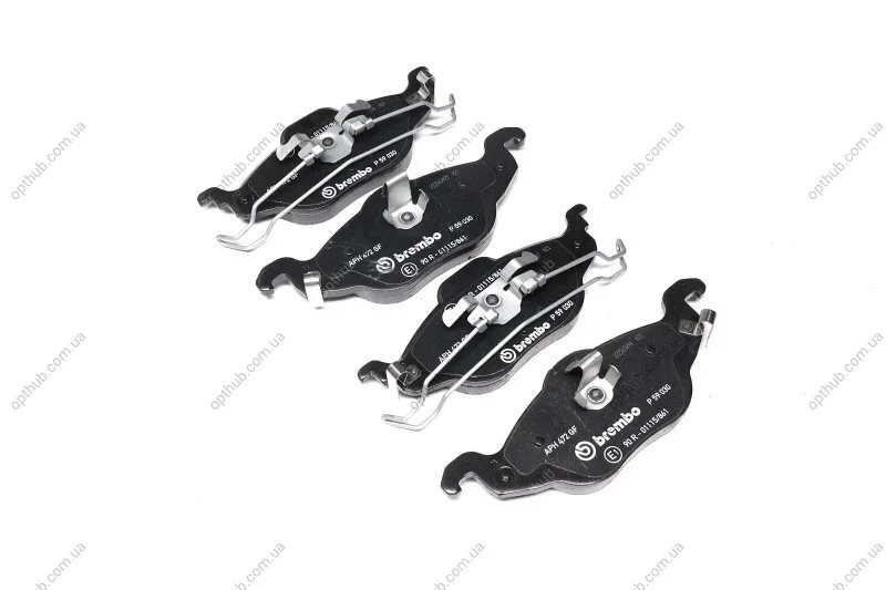 Колодка гальм. диск. OPEL ASTRA G передн. (вир-во) C.I.U BREMBO P 59 030 (фото 1)