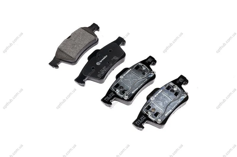 Колодка гальм. диск. RENAULT LAGUNA, MEGANE задн. (вир-во) P 59 044 C.I.U BREMBO P59 044 (фото 1)