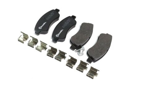 Колодка гальм. диск. CITROEN C3, C4, DS3 PEUGEOT 206, 207 передн. C.I.U BREMBO P 61 066