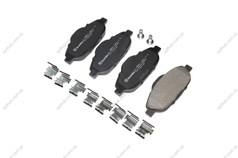 Гальмівні колодки дискові BREMBO P 61 101 (фото 1)