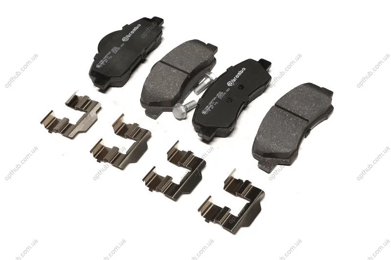 Гальмівні колодки дискові BREMBO P 61 113 (фото 1)