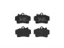 Колодки гальмівні дискові PORSCHE: BOXSTER (2002-2004) 2.7I;BOXSTER (96-2002) 2.5I, 2.7I -ua BREMBO P65 007 (фото 1)