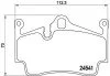 Гальмівні колодки дискові BREMBO P65 028 (фото 1)